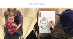 Desktop Screenshot of caricaturesbysally.com